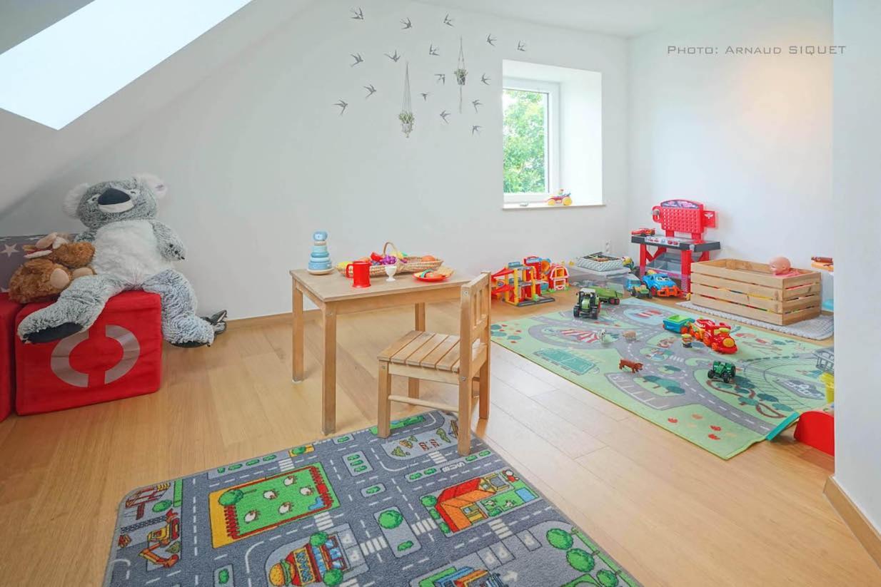 Gite Familial Ferme Des Aujes Falaen Onhaye Zewnętrze zdjęcie